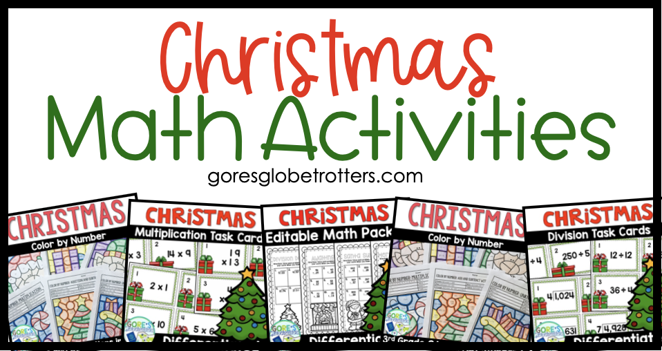 Christmas Math Activities - Gore's Globetrotters christmas-math-activities-gore-s-globetrotters